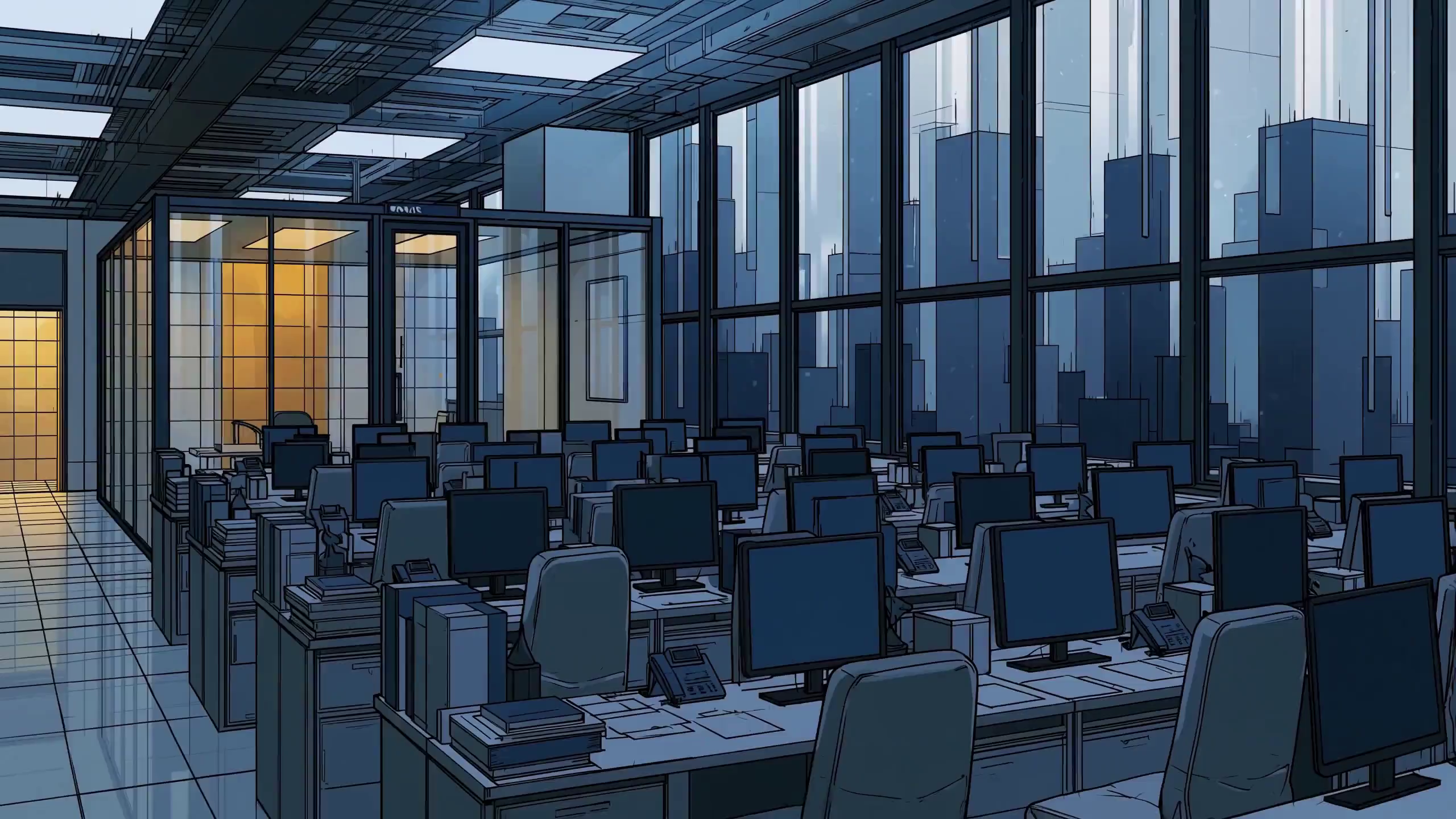 Office establishing shot Image 1 office environment reference